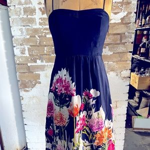Anthropologie Floral Dress